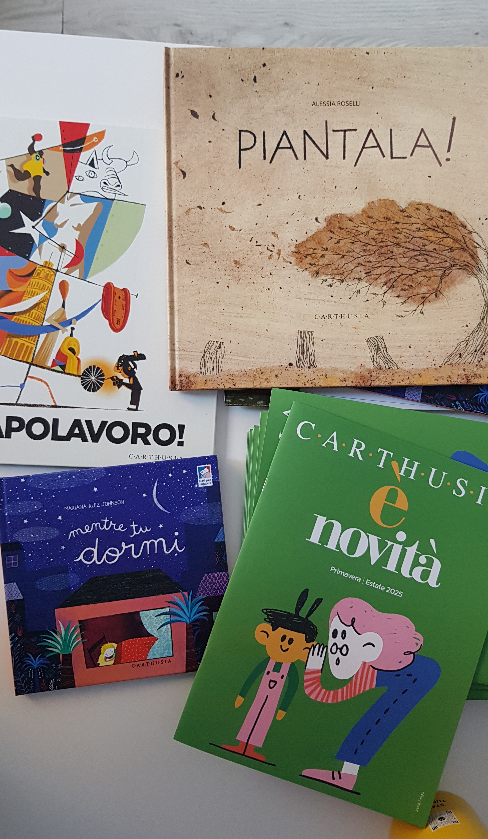 carthusia, albo, infanzia